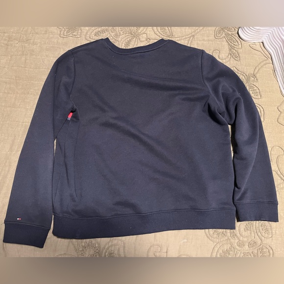 Tommy Hilfiger crew neck sweatshirt, size L, navy blue, excellent condition - Picture 5 of 5